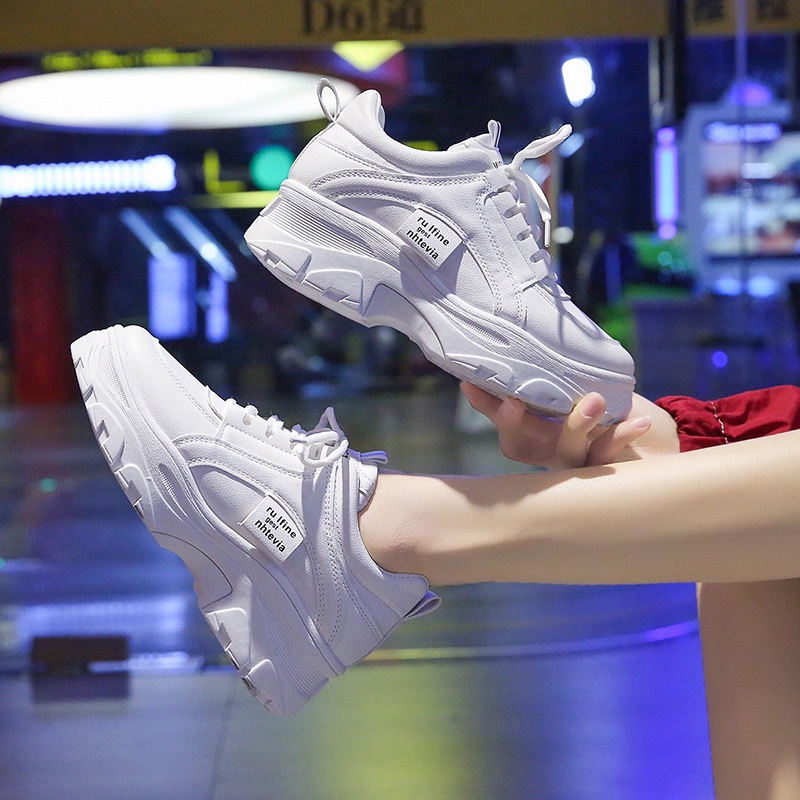 GROSIRTAS BR0083 Sepatu Sneakers Wanita Fashion Import Kekinian-5