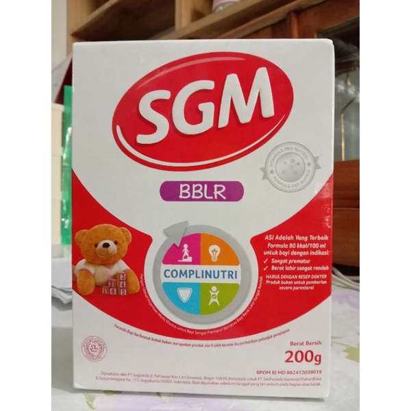 SGM BBLR Susu Bayi Prematur 200gr