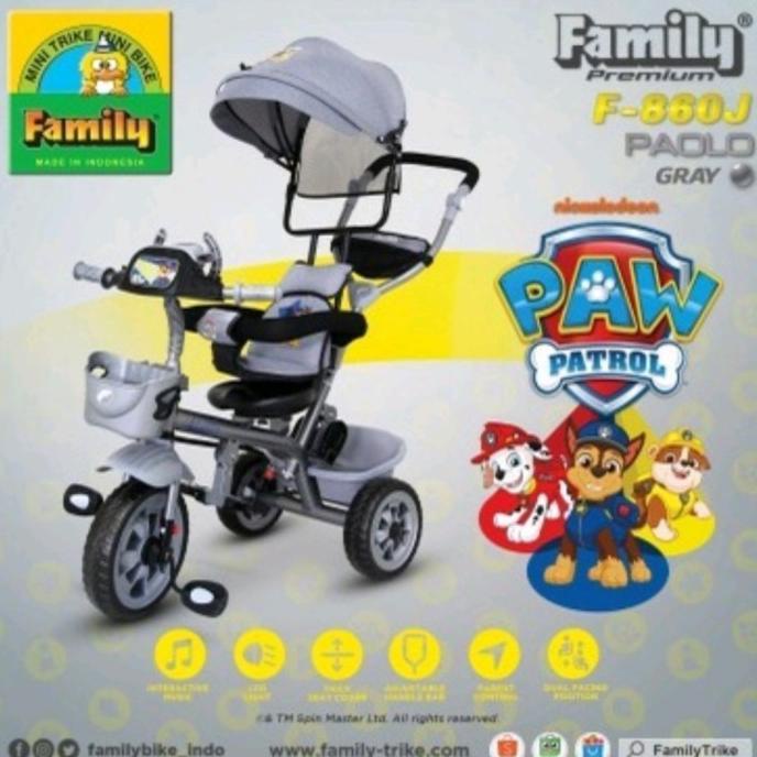 Sepeda Roda Tiga Family Paolo F-860 J