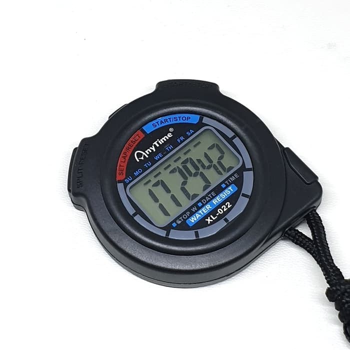 Terbaru STOPWATCH ANYTIME XL-022 XL 022 PENGHITUNG WAKTU SPORT WATCH TIMER