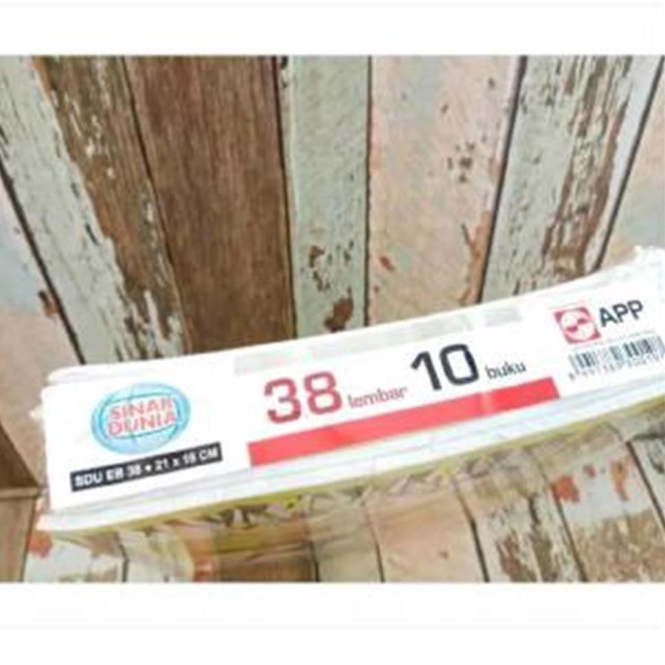 

GROSIR Buku Tulis Sidu 38 (10PCS) SIN AR DUNIA