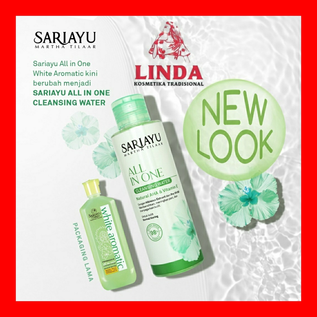SARIAYU ALL IN ONE CLEANSING WATER 150ML
