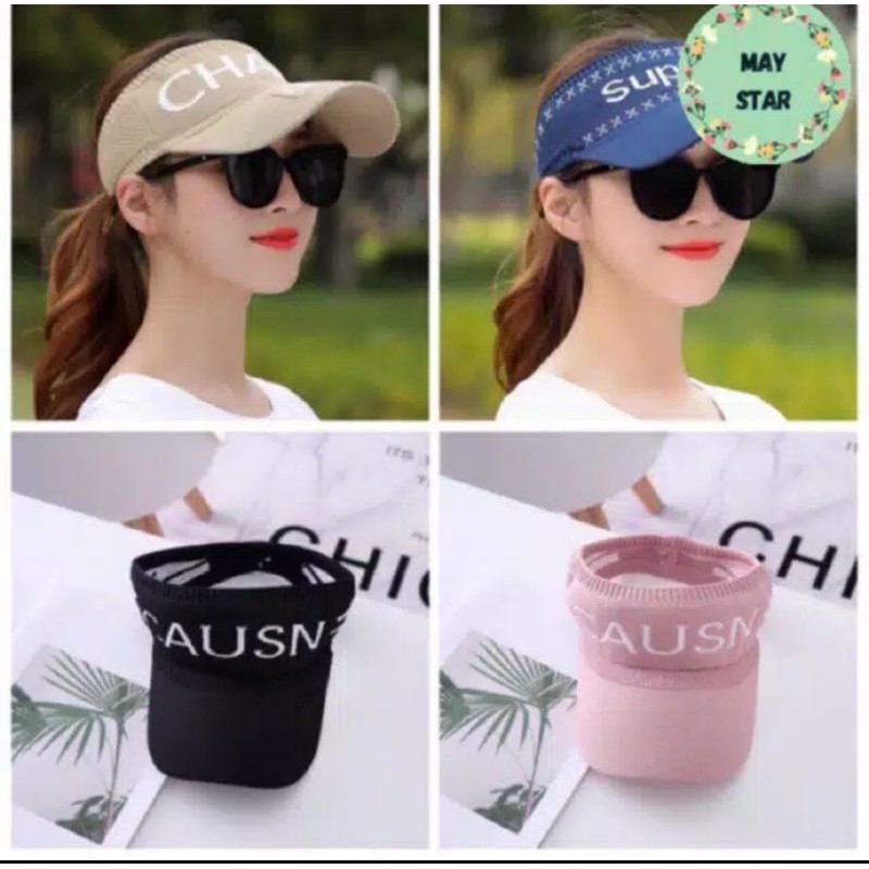 Topi Senam Sepeda Zumba CAUSN Rajut Import Premium Topi Senam Sepeda Zumba CAUSN Rajut Import Premium