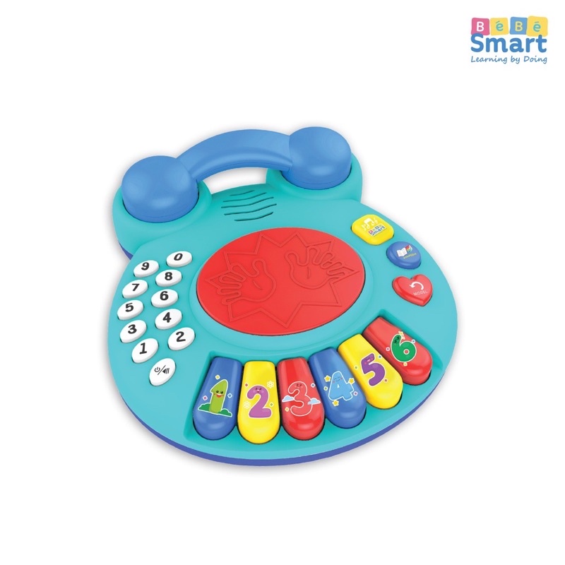 Bebe Smart Ring A Fun Mainan Bayi Telpon Berbunyi Angka Edukasi Sensorik Musik Kado Hadiah Bayi Anak