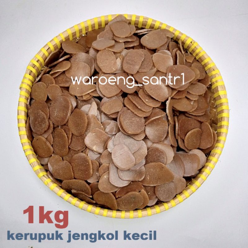 

Kerupuk krupuk jengkol kecil mentah siap goreng 1kg