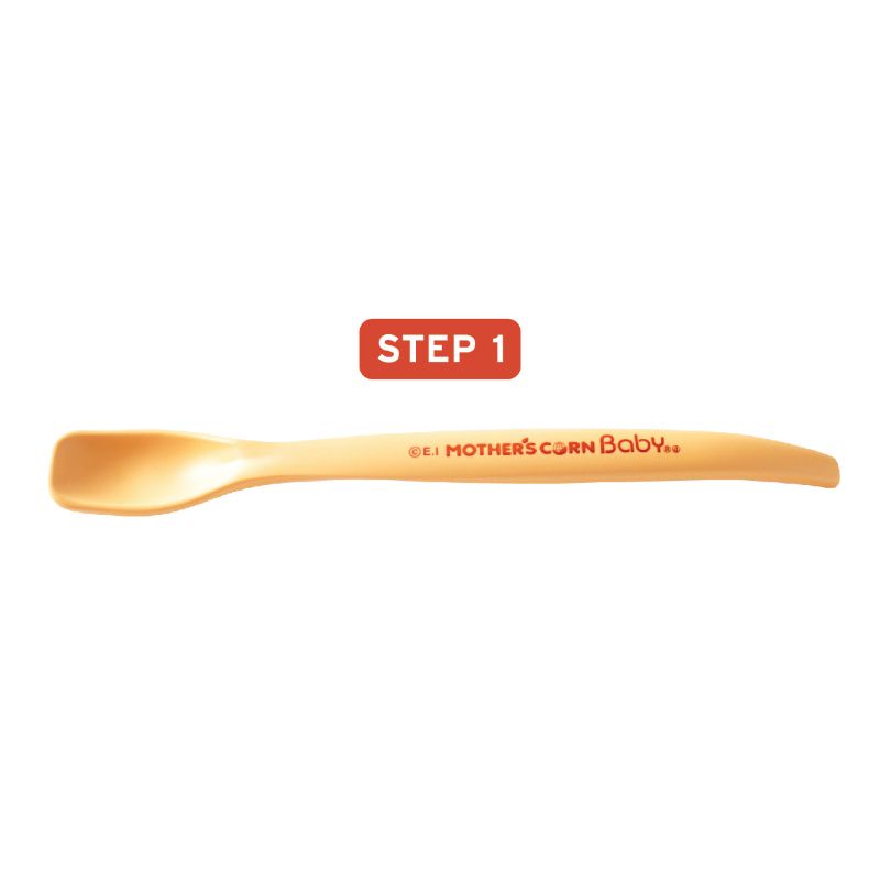 Mother's Corn Step 1 Baby Feeding Spoon/Sendok Makan Bayi