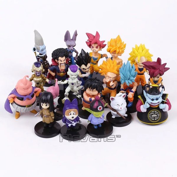 20 pcs/set Dragonball Dragon Ball Super DB Son Goku Wcf Frieza Boo