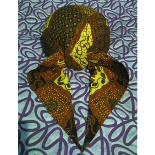 COD...!!! Blangkon Solo Motif Batik Sliwir Ukuran Dewasa #Adat #Jawa #Tradisional