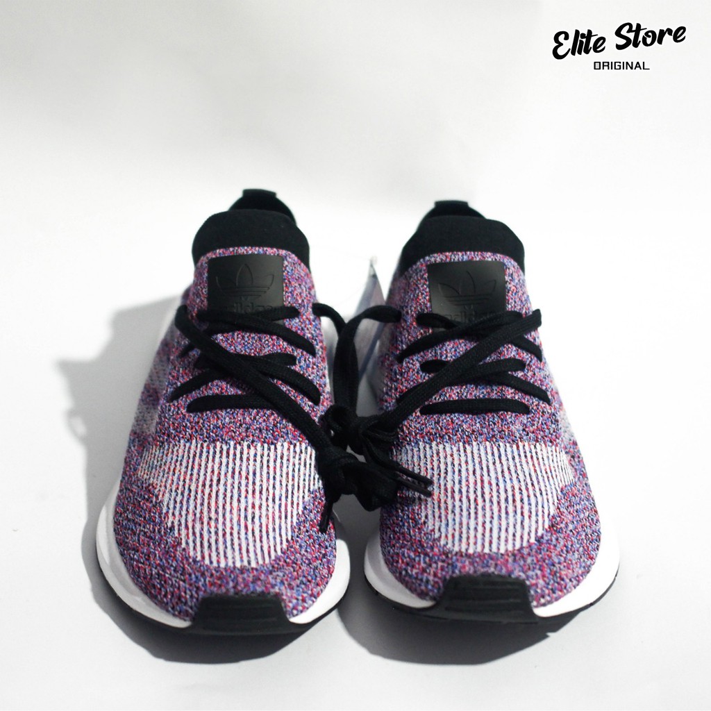 purple adidas swift run