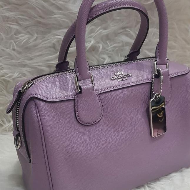 ❗❗ CUCI GUDANG TAS BAHU SELEMPANG❗❗ COACH MINI BENNETT JASMINE PURPLE ,TAS SLEMPANG MURAH