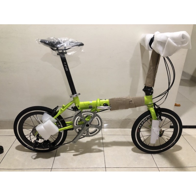 Sepeda lipat fnhon zephyr 16" speed 18 - sepeda seli fnhon