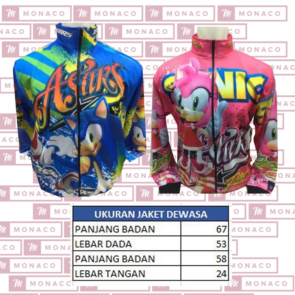 Jaket Jersey Motor Gowes Sonic Landak Dewasa
