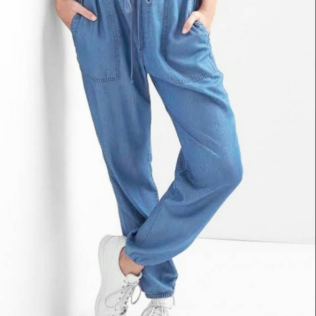 HB0157 Gap  Tencel Utility Jogger  Shopee Indonesia