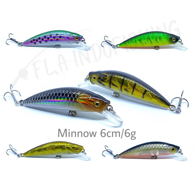 Minnow 6cm/6g Fast Sinking Replika Altron Ultraligh UL