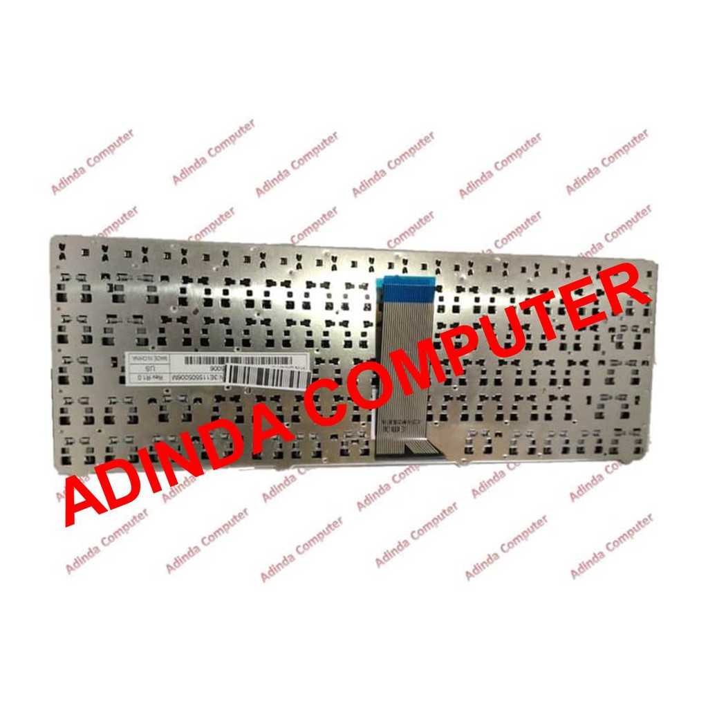 Keyboard Asus 1215 1215B 1215N 1215P 1225 1225B 1225C Hitam