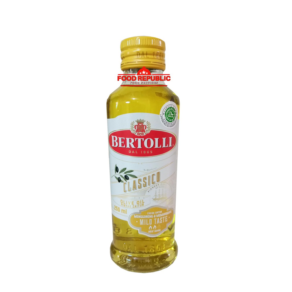 Bertolli Classico Olive Oil 250 Ml Minyak Zaitun Minyak Goreng Halal Shopee Indonesia