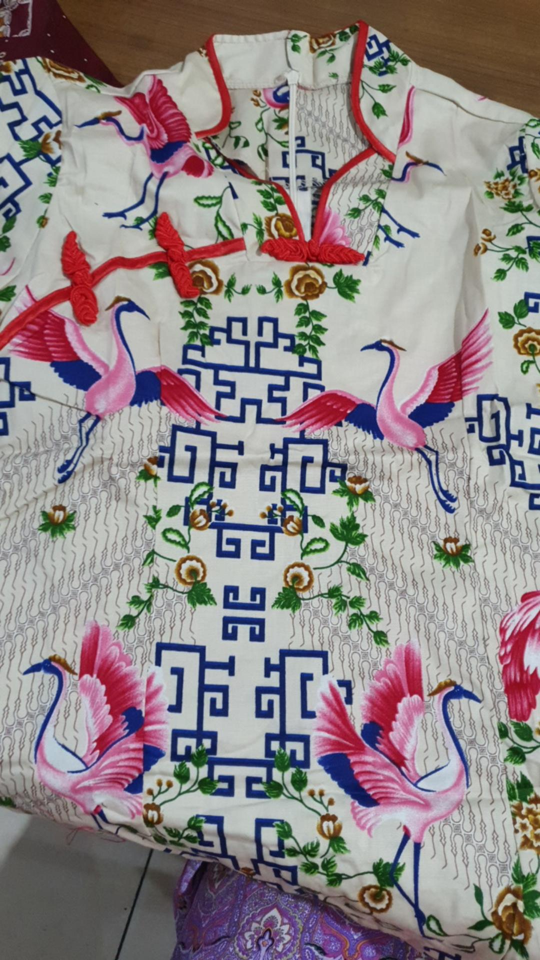 Batik Wanita - Atasan Batik 331 Black Ring