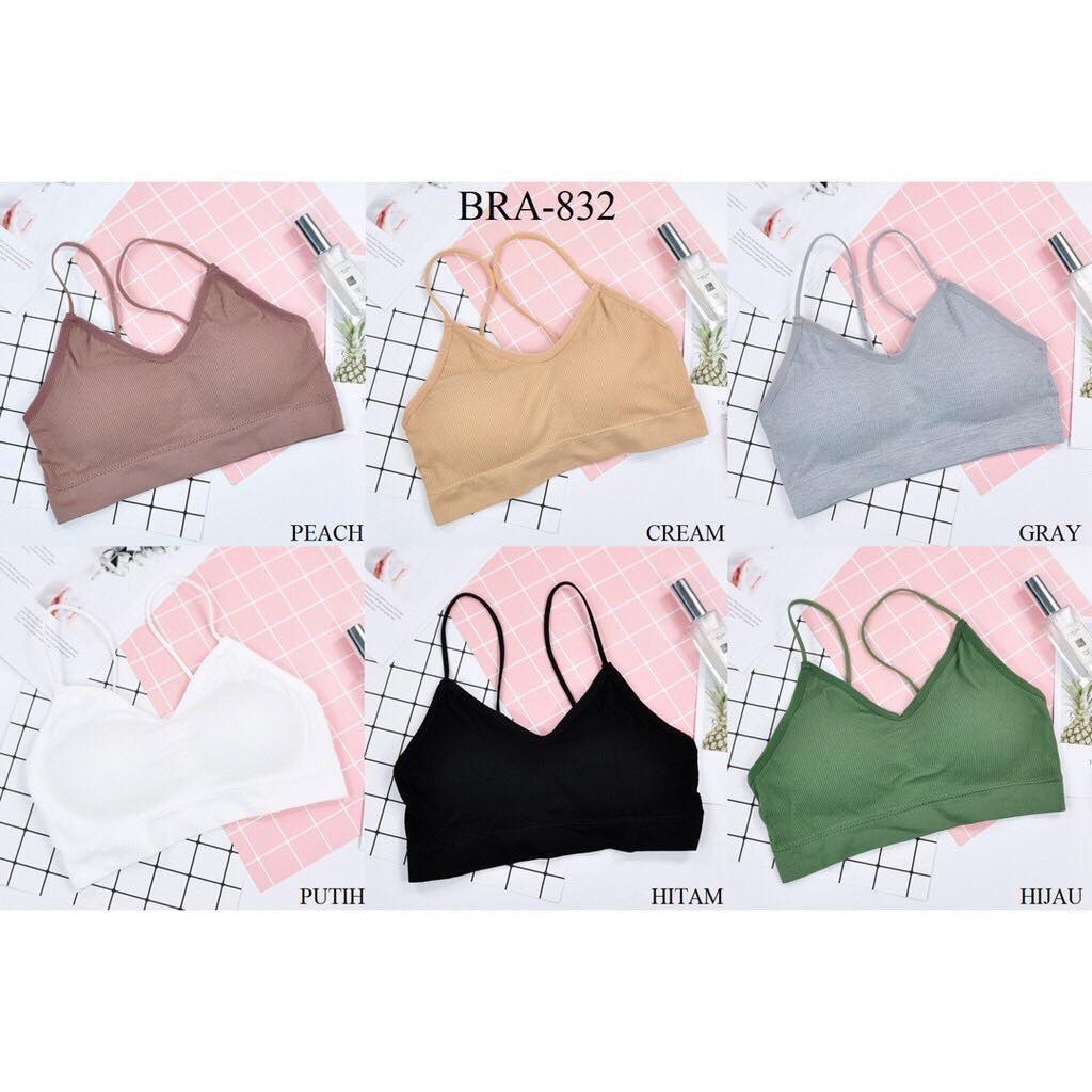 VS - BRA / BH YOGA FASHION TANPA KAWAT MURAH IMPORT KOREA SPORT BRA PAKAIAN DALAM WANITA 798