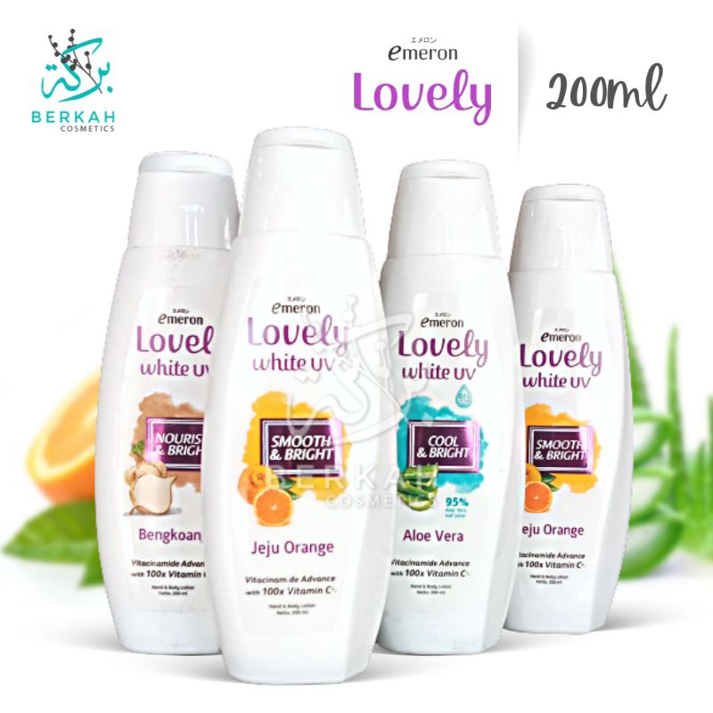 Emeron Lovely White UV Hand Bodylotion 200ml