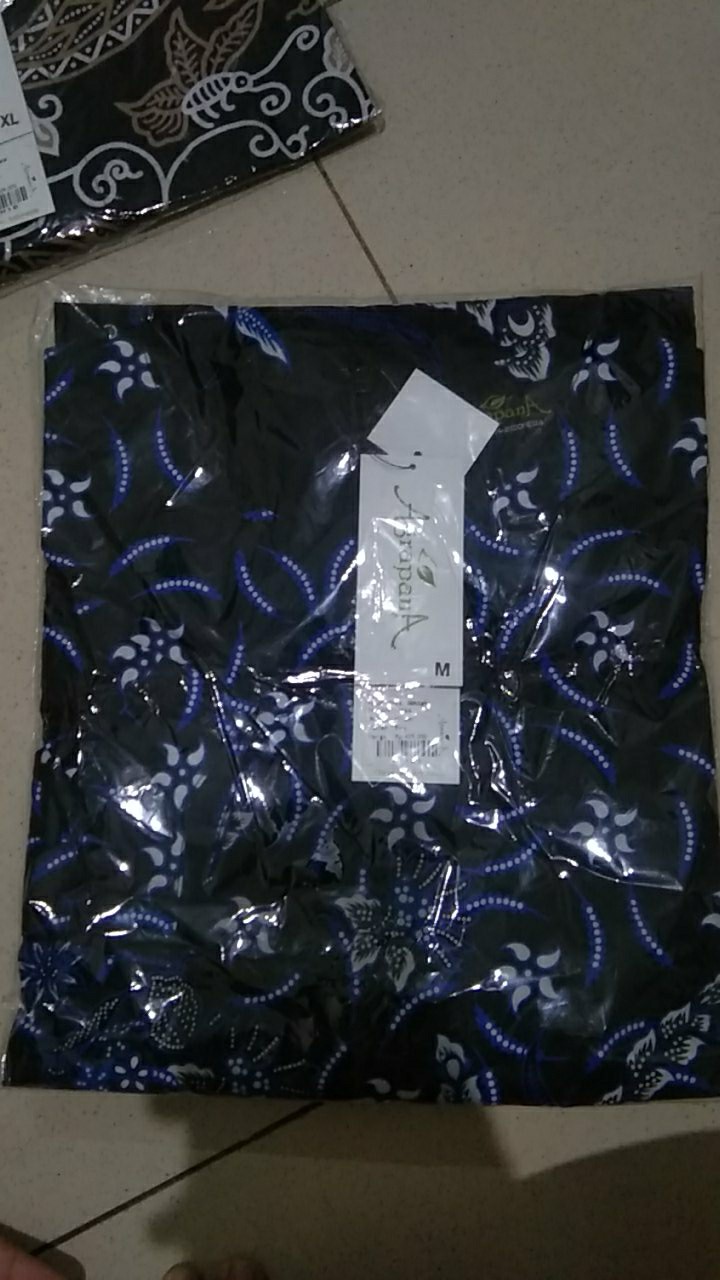 Agrapana Blouse Batik Wanita Baju Atasan Batik Wanita Modern Couple Sarimbit Lengan Panjang Abhitah