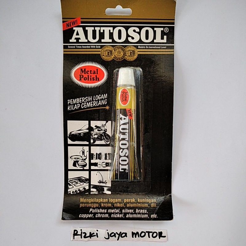 Autosol 15 gram pembersih logam kilap cemerlang