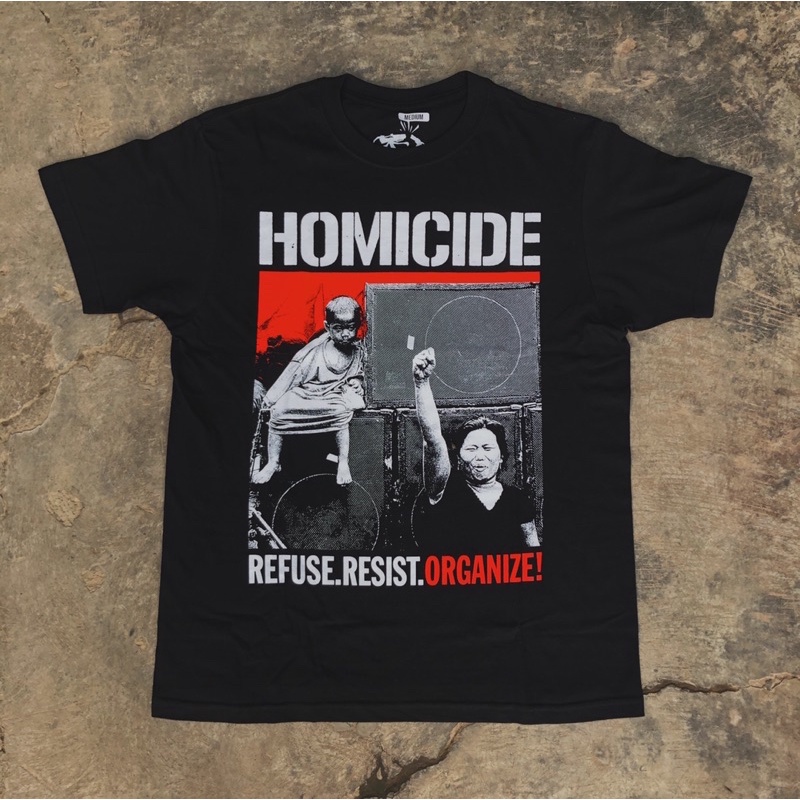 //TSHIRT HOMICIDE “RUSUH”//