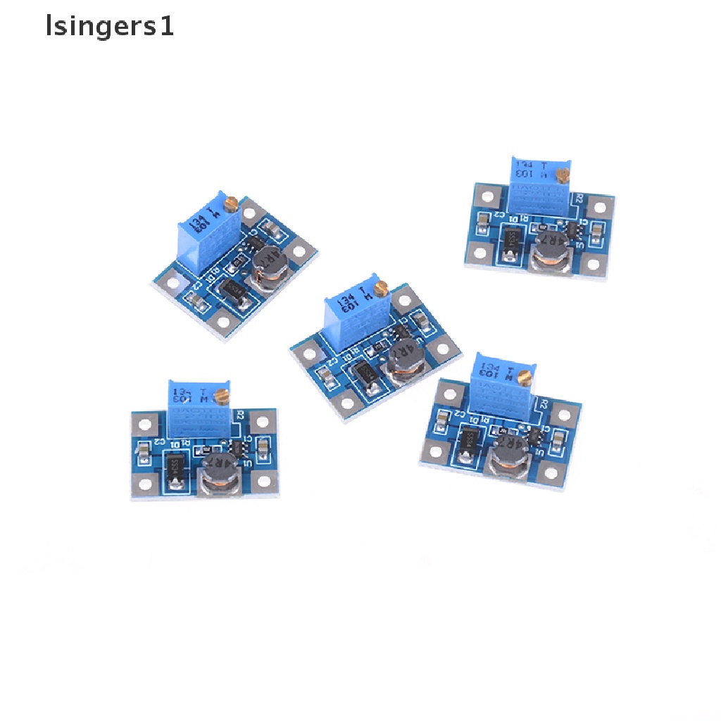 (lsingers1) 5pcs Modul power step up 2-24V Ke 2-28V 2A DC-DC SX1308