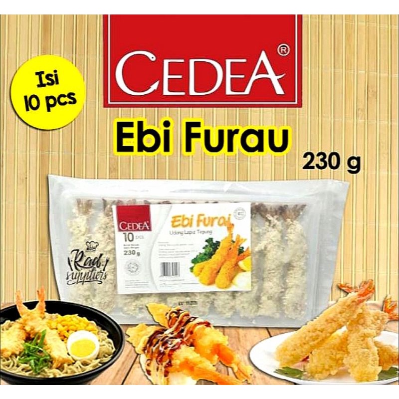 

Cedea Ebi Furai Udang Goreng Tepung 230 gr Isi 10 Pcs