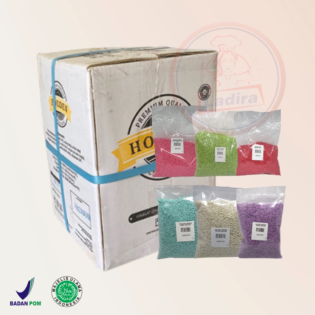

HOLDEN MESES UNGU / PUTIH / MERAH MUDA / HIJAU / BIRU / MERAH 250 GR