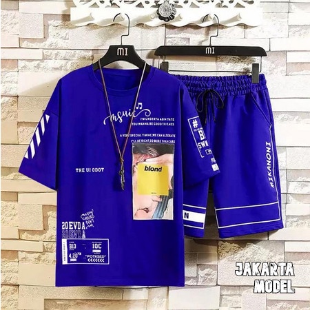 Baju Anak Korea Remaja Umur 10 11 12 13 14 15 16 17 Tahun TK Set Stelan Setelan Laki Cowok Pria Rema