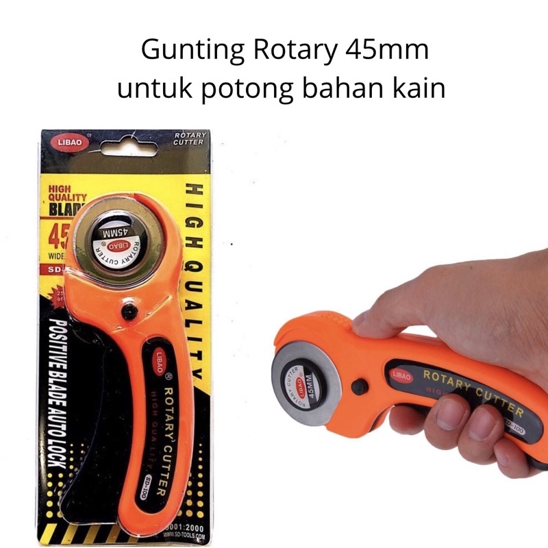 

Gunting rotary/ rotary cutter/ alat pemotong rotary