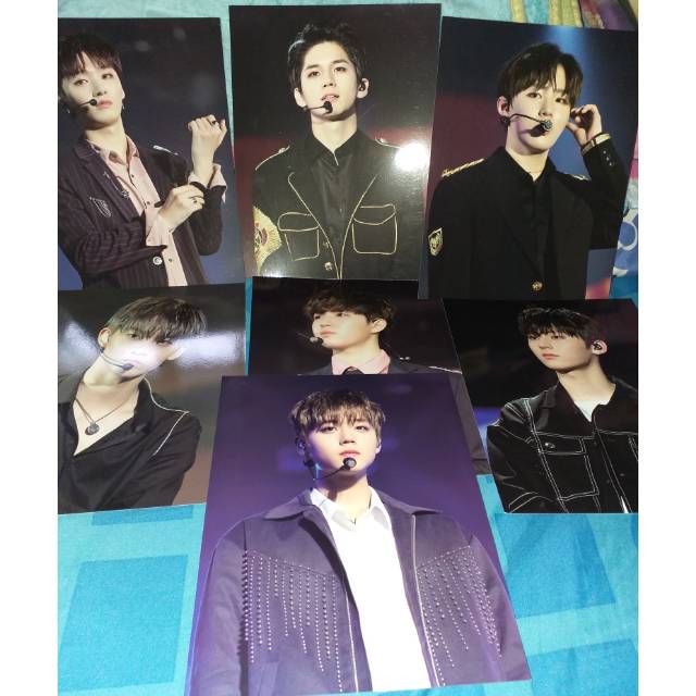 Wanna one Mini poster fan con