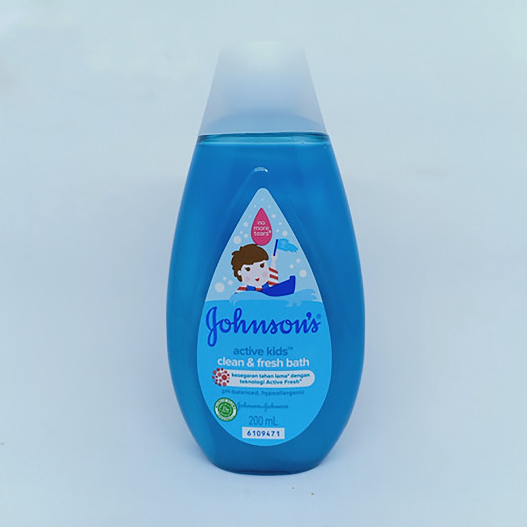 COD Johnsons Active Kids Clean &amp; Fresh Bath - Sabun Bayi Johnson - Sabun Cair Bayi - Johnson Soap