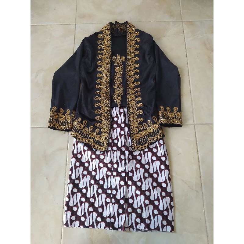 PAKAIAN ATASAN KEBAYA BLUDRU ANAK PEREMPUAN USIA 2 TAHUN - USIA SMA //KEBAYA KARTINI ANAK MURAH//KEB