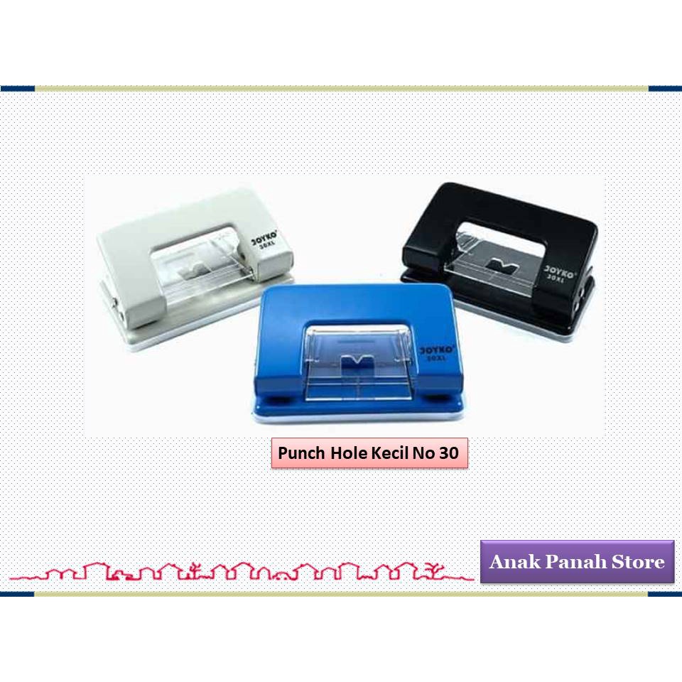 

Punch Hole / Pembolong Kertas Kecil No. 30