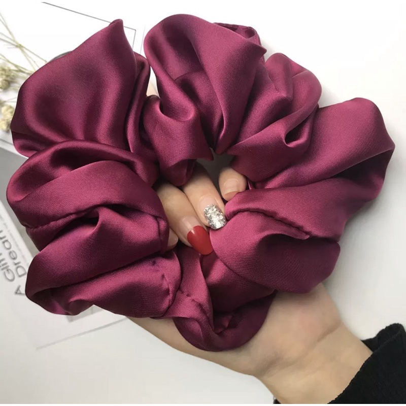 KUNCIR SCRUNCHIE IMPORT - PITA SCRUNCHIE ORIGINAL - UKURAN JUMBO