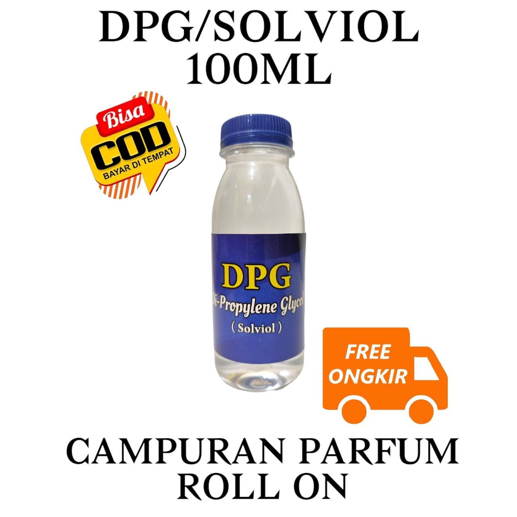 DPG ATAU SOLVIOL 100 ML. CAMPURAN PARFUM ROLL ON. KENTAL.