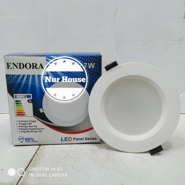 Lampu downlight 6 watt bulat INBOW kentlite led panel light