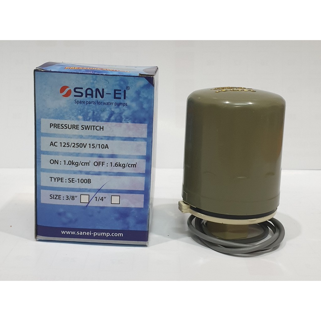 Otomatis Pressure Switch SanEi Original 1/4 inch atau 3/8 inch