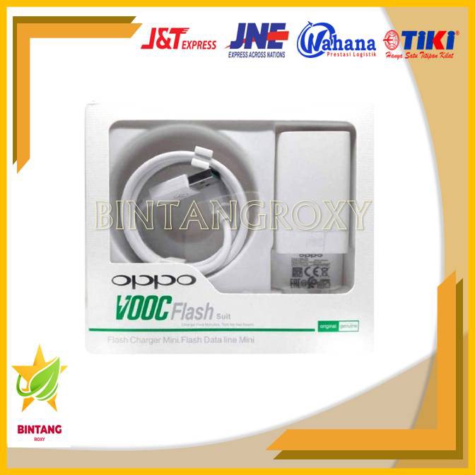 Charger Chasan Adaptor Oppo Fast Charging VOOC ORIGINAL