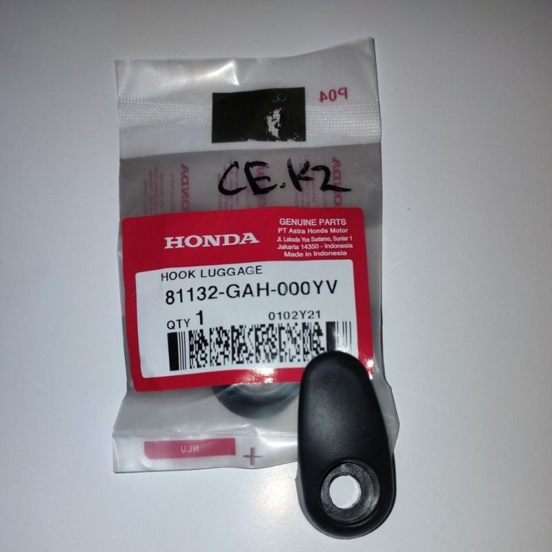 cantolan barang beat,beat fi,vario110,vario125,vario150,scoopy,spacy/ Asli Original AHM