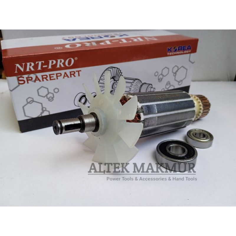 Armature For Disc Gerinda Maktec MT954 / MT955 / Angker Dinamo Mesin Gurinda Maktec MT 954 / Rotor M