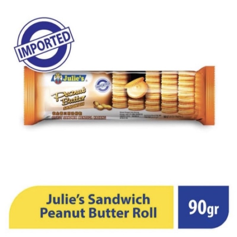 

Julies Peanut Butter Roll 90 gr