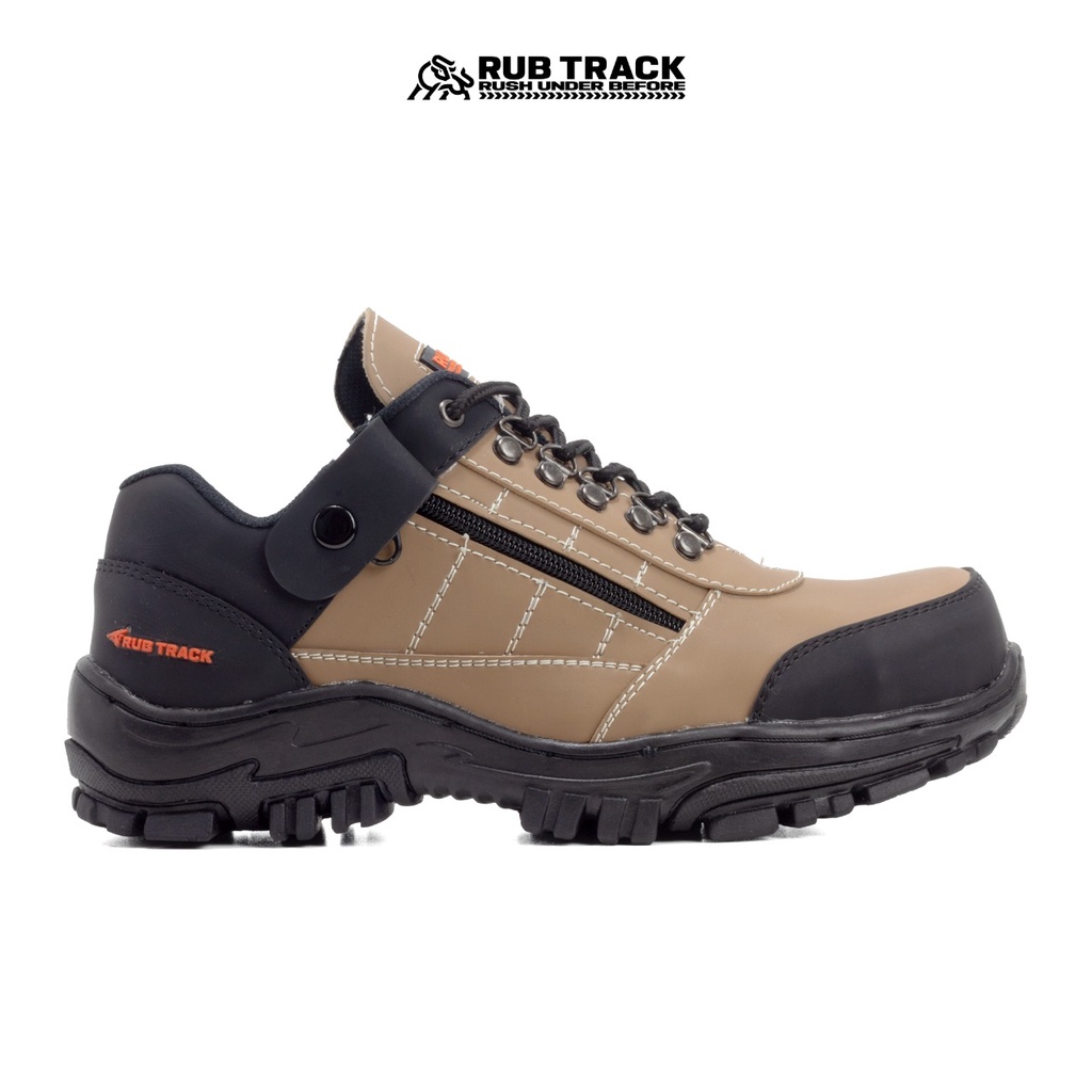 RUBTRACK - Sepatu Gunung Pria Safety Ujung Besi Rubtrack Sailo 39-43 Sepatu Outdoor Kerja Lapangan Touring Hiking Tracking