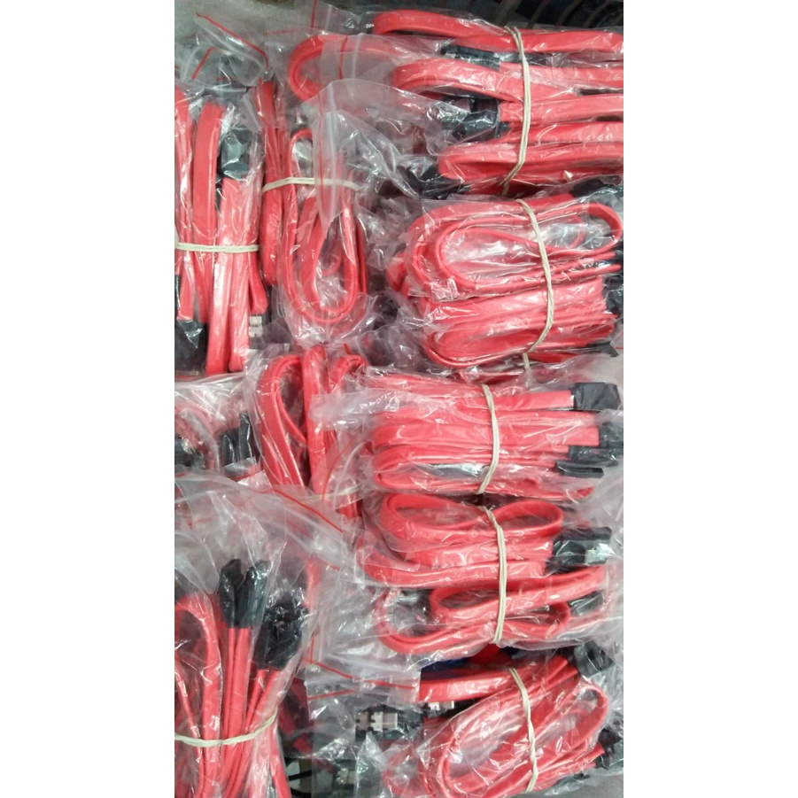 KABEL SATA JEPIT MERAH