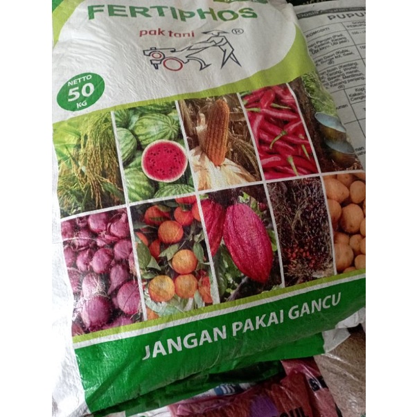 PUPUK FERTIPHOS HIJAU/granul @50KG