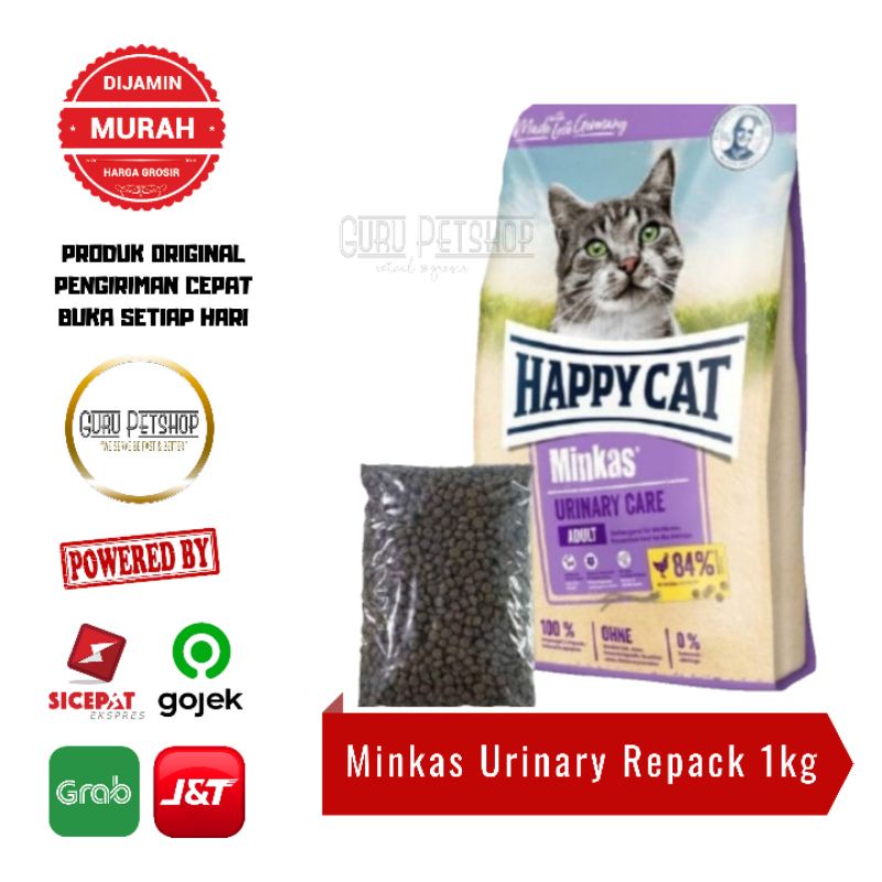 Makanan Kucing Happy Cat Minkas Urinary 1kg Minkas Urinary Care 1kg