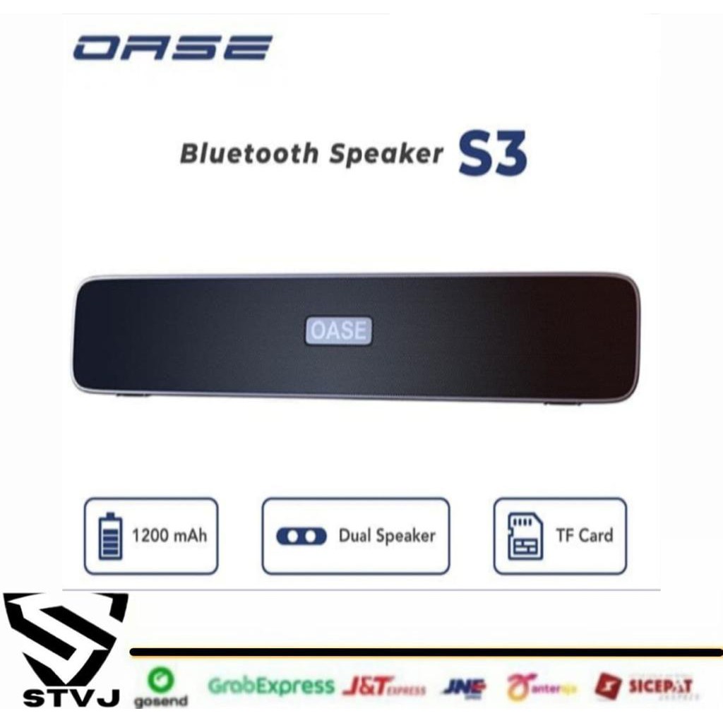 SPEAKER BLUETOOTH OASE S3 ORIGINAL GARANSI RESMI OASE