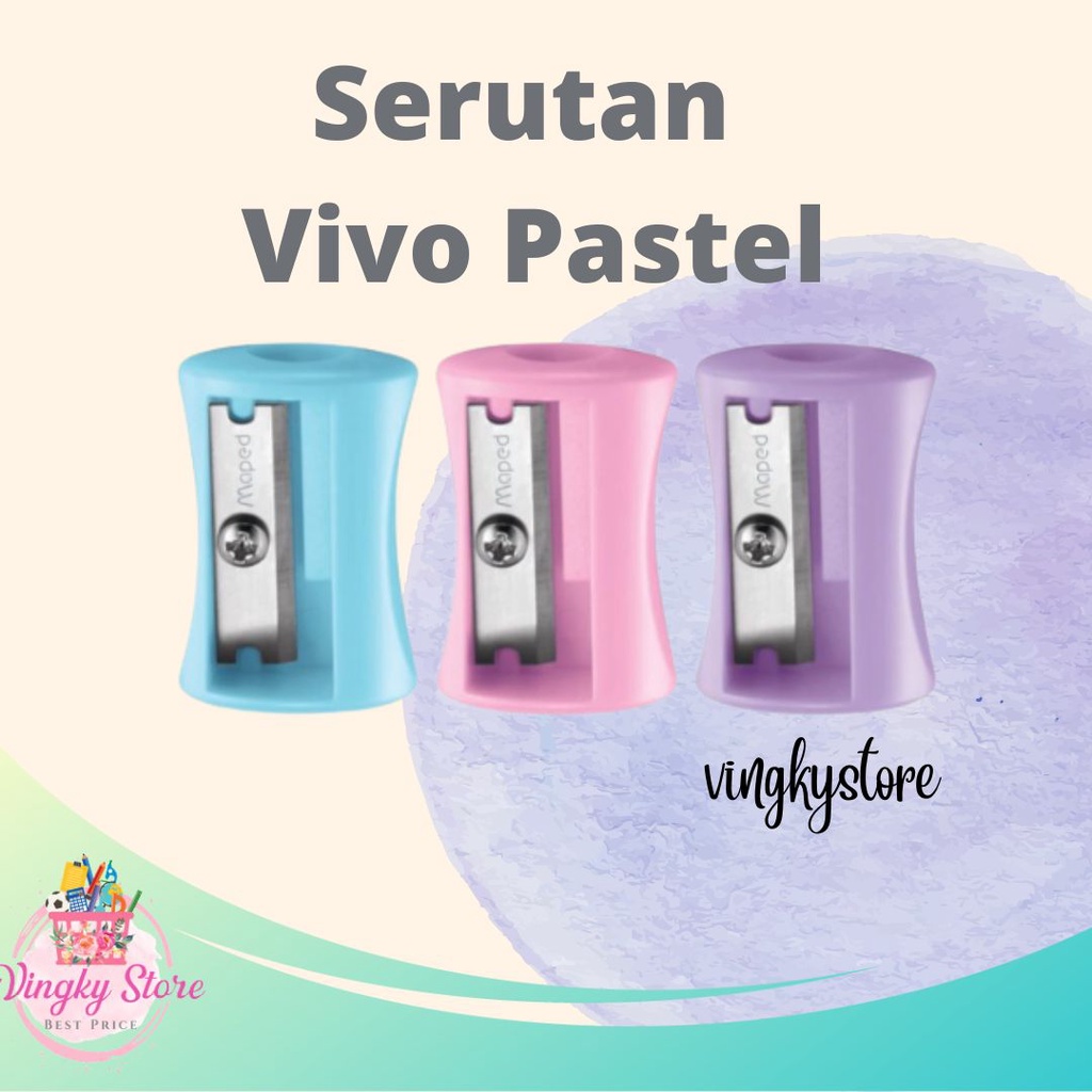 

Serutan / Rautan Vivo Pastel Maped