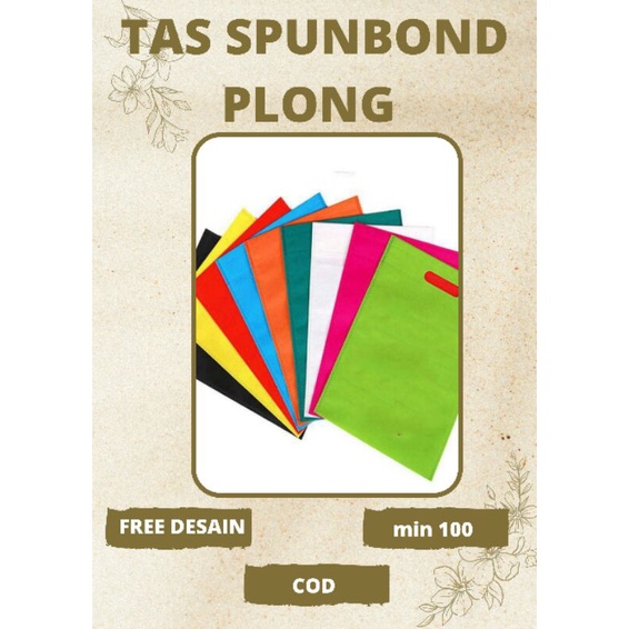 

Spunbond Press Oval 20x25 Custom Print, Tas Kain, Goodie Bag, Goody